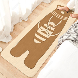 现代简约ins风少女心卧室床边家用吸水脚垫客厅沙发茶几防滑垫