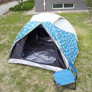 迪卡侬野营 3三人arpenaz双层帐篷防晒帐篷防风防暴雨