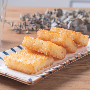 粮觅粢饭糕6块  海苔糯米糕 手工糯米粢饭团 早餐糍粑糕 速冻小吃