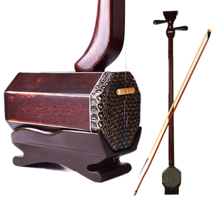 新品曲胡曲胡乐器河南曲剧楠木坠胡演奏曲胡乐器大弦坠琴