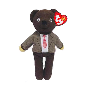 英国正版mrbeanteddybea憨豆先生联名泰迪熊可爱穿衣服小熊公仔