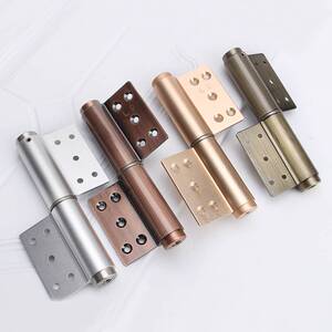 旗型合页暗门反弹器隐形门液压缓冲自动关门阻尼弹簧定位自闭合页