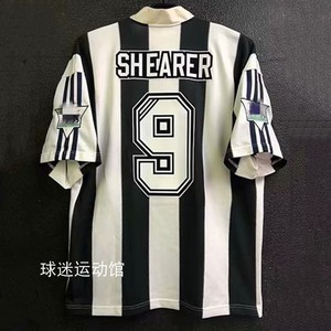 94-95-97英伦纽卡斯尔联复古球衣9号希勒 吉诺拉1984喜鹊主客场