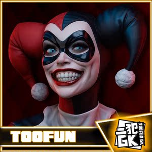 【正版授权】sideshow 1/1 小丑女 哈莉奎恩 胸像 二犯gk