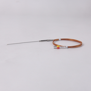 J型热流道热电偶探针式可弯曲耐高温测温线K型射嘴模具专用感温线