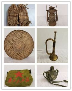 老物件怀旧收藏红色