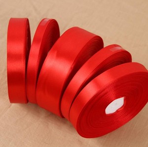 红丝带红绳子中国红丝带绸带跳舞缎带交车飘带婚庆红布条结婚带子