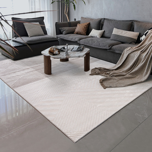缔奢美意式客厅地毯简约现代抗菌环保几何沙发垫轻奢高级2022新款