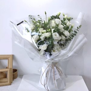 全国上海鲜花速递洋甘菊毕业花束小雏菊洋桔梗长沙武汉同城生日送