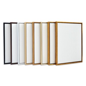 免装裱油画框带画布外框亚麻油画布成品装饰画内框丙烯定制做l型