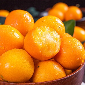 新鲜现摘广西融安滑皮小金桔水果孕妇黄皮橘桔柑橘子当季5斤包.
