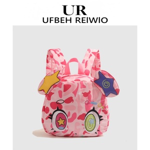 UFBEH REIWIO日系可爱迷彩双肩包少女二次元JK制服小背包卡通书包