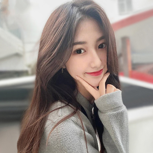 递针全头假发中分