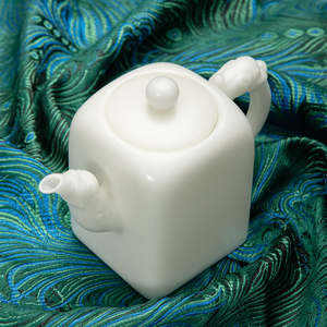 墨修缘陈清宜手工德化暖玉羊脂玉白瓷茶壶陶瓷单壶功夫茶具泡茶壶