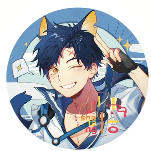 曜曜猫&西施兔镭射吧唧  58mm 现货 王者荣耀 曜 西施