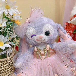 【星黛露衣服】史黛拉兔 芭蕾裙 b 粉色头纱手袖 配芭蕾舞鞋 现货