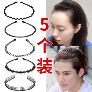 头发夹男