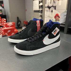 nike/耐克 blazer mid rebel 开拓者复古拉链高帮板鞋 bq4022-005