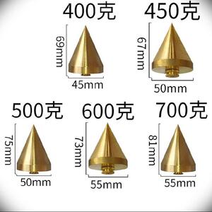 高精度线陀锥形工地垂直掉线坨黄铜教学x吊坠锤木工建筑铜线锤.