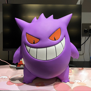 神奇宝贝耿鬼手办1/1公仔模型鬼斯通摆件雕像生日礼物男女潮玩