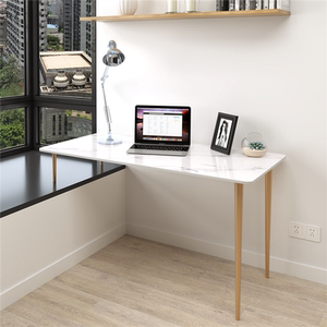 卧室岩板飘窗桌改造定制高低脚长短腿书房窗台电脑桌学生写字书桌