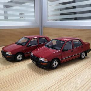 夏利车模 原厂 118 80/90年代天津老夏利tj7100 合金汽车模型