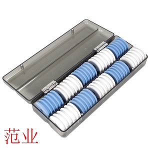 线组盒收纳盒便携多功能鱼线盒主线盒防缠绕大线轴16轴大号串钩盒