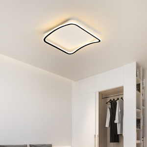 简派照明led客厅灯简约现代大气圆形方形吸顶灯全屋套餐灯具