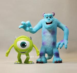 dorsi/ 大号 怪兽大学大眼仔毛怪 搪胶 存钱罐 玩偶模型