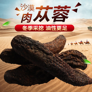 新疆特产整根锁阳肉苁蓉正品道地药材粗硬久非锁阳淫羊藿野生1kg
