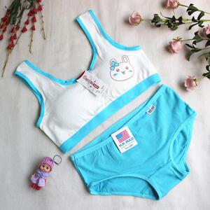 小女孩大童穿的三角内裤内衣套装棉十三12-14-15-16岁棉学生w.