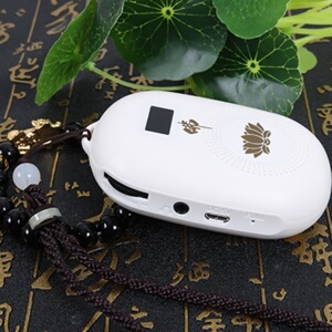 佛歌挂脖老人念佛机小型循环地藏王地藏经插电本愿经结缘播经机