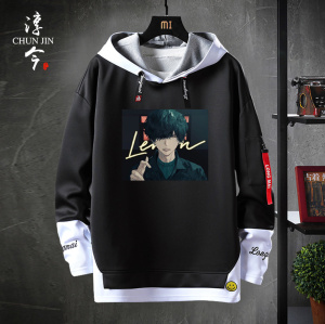 八爷米津玄师lemon专辑周边同款套头连帽卫衣 男女衣服长袖外套