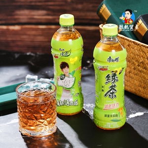 康师傅绿茶茉莉味茶饮料500ml毫升15瓶口感质量好整箱装江浙沪皖