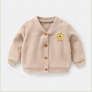 婴儿衣服新款针织开衫外套春装春秋男童幼儿女童宝宝儿童1岁上衣