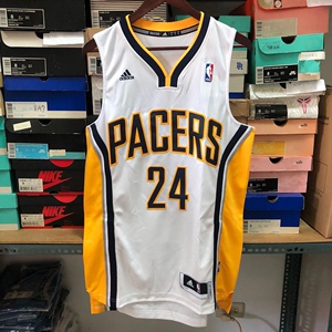 indiana pacers印第安纳步行者队 保罗乔治球衣 r30刺绣sw球迷版