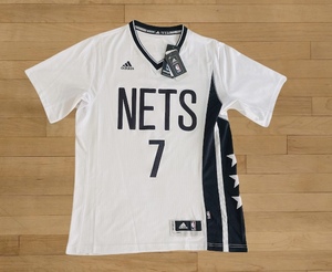 新泽西篮网队 白短 jeremy lin 林书豪球衣 r30热印 球迷版