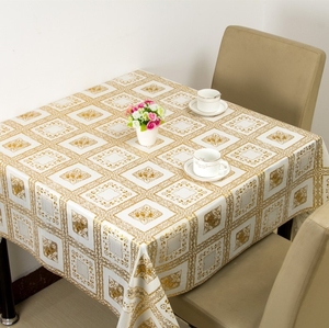 老式四方桌布桌子铺桌布防油防水正方型桌布罩厨房吃饭桌子垫布