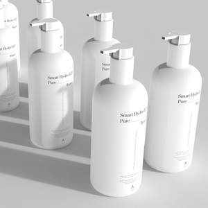 uhox小白水1000ml 海洋水保湿舒缓补水软膜伴侣德玛贝尔8水abc