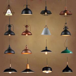 美发发廊吊灯现代简约创意个性超亮理发店火锅店复古工业风吊灯具