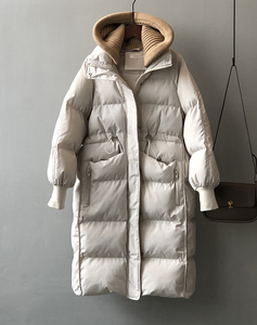 2024冬季新款法式轻奢时尚绝美气质棉服重工毛线帽韩版棉衣外套女