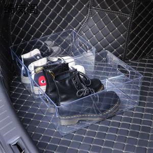 590人付款天猫车载透明鞋盒汽车尾箱后备箱车上用装鞋子收纳神器储物