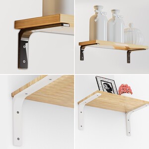 客厅墙上置物架书架墙壁铁艺隔板托架三角支架卧室墙面一字板架子