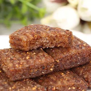 正宗家伦连山大刀肉辣条248g/袋麻辣素食面筋8090怀旧网红零食