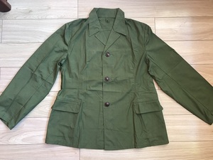 全新87式老式女士军绿色涤卡料上衣外套服装影视道具怀旧老物