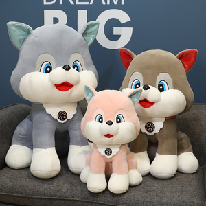 毛绒玩具狗公仔抱枕女生睡觉可爱抱抱熊布娃娃玩偶超软床上男生款