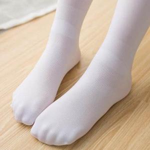 托尼小黑打底夏季薄款托昵儿童连裤袜女童袜舞蹈袜子小黑白色丝袜