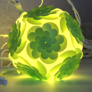 中秋节儿童手提灯笼小灯笼手工diy拼装发光节日礼品花灯云朵彩灯