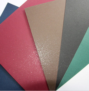 星河珠光纸a5彩色卡纸a3 封面卡纸明信片250g棕色深蓝手工模型卡