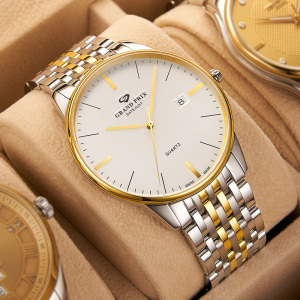 瑞士格林进口手表简约石英手表休闲潮流男士手表男表品牌手表